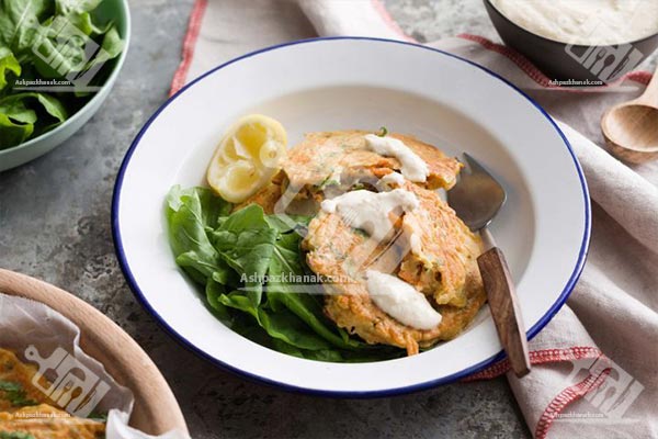 فریتر بوقلمون با ماست