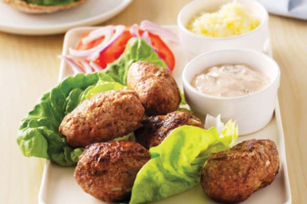 کوفته‌ گوشت بره‌ یونانی