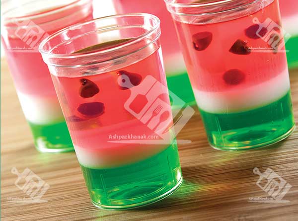 ژله هندوانه در شب یلدا