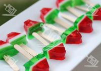 ژله هندوانه چوبی
