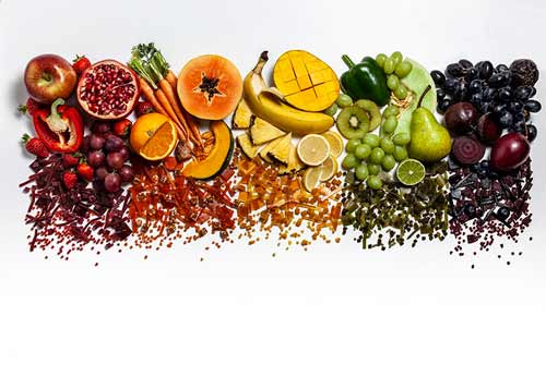 تشخیص خواص میوه ها از رنگ تشخیص خواص میوه ها از رنگ