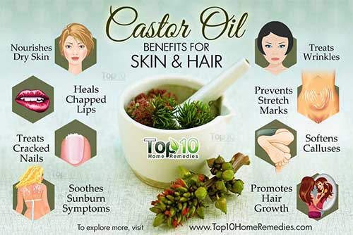 خواص روغن کرچک برای پوست