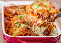 انچیلادا گوشت و لوبیا (مکزیکی)