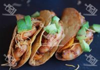تاکو میگو با آووکادو (مکزیکی)
