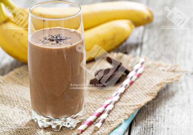 اسموتی موز و شکلات (انرژی زا)