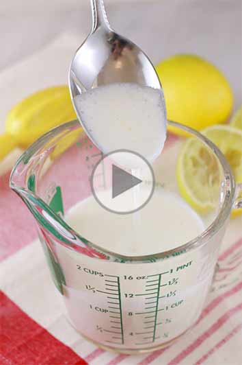 چگونه می توان جایگزینِ باترمیلک درست کرد؟