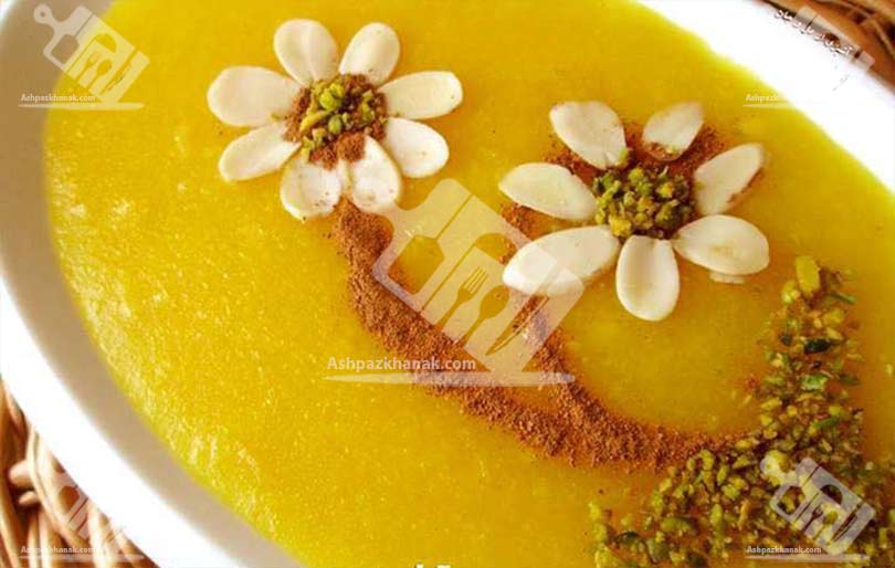 نمونه هایی از تزیین شله‌ زرد-طرز تهیه شله زرد8 -ماه رمضان-آشپزخانک