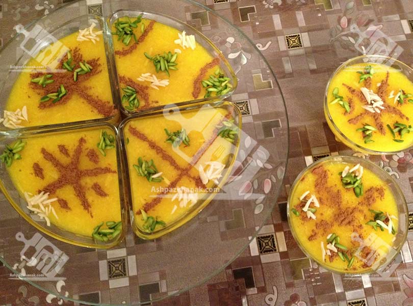 نمونه هایی از تزیین شله‌ زرد-طرز تهیه شله زرد9 -ماه رمضان-آشپزخانک
