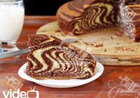 کیک زبرا (راه راه)